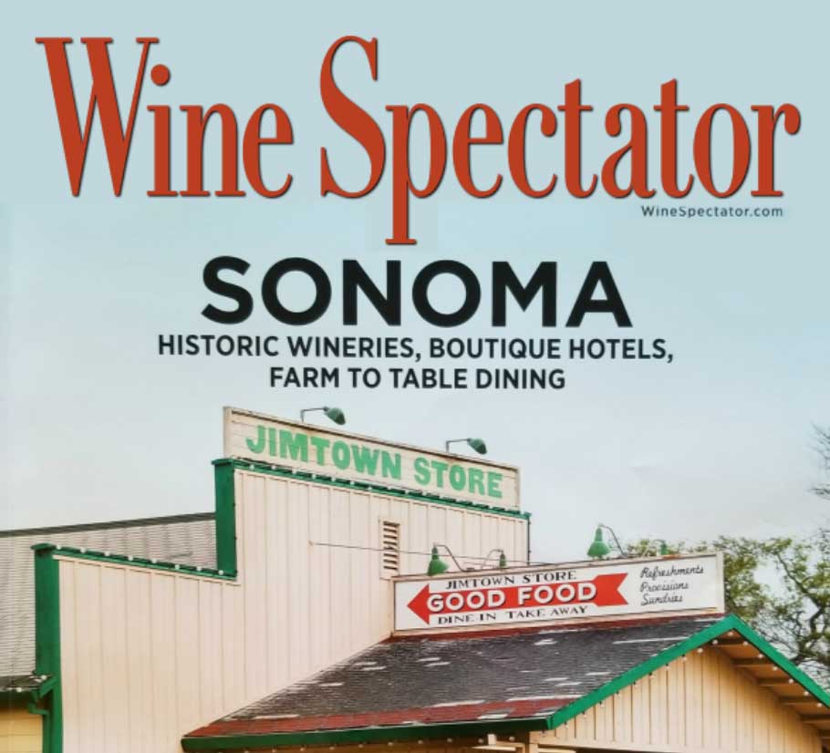 Wine Spectator Sonoma’s Heartland Sojourn Cellars